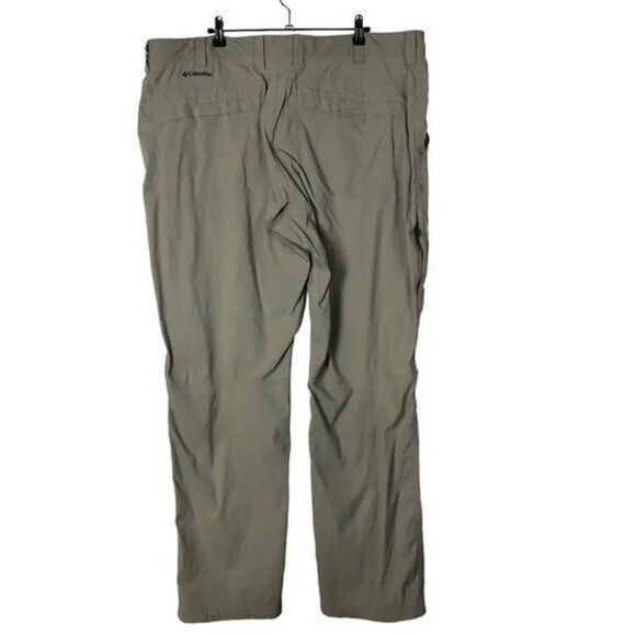 Columbia Khaki Straight Leg Hiking Pants 42 X 32 - Picture 2 of 5